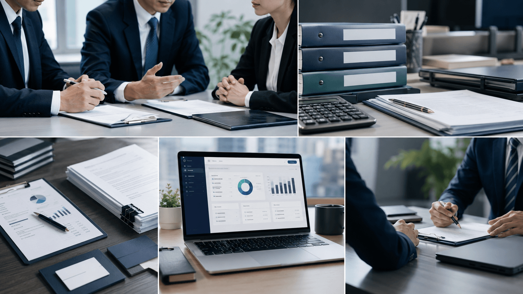 세무, 법률, 노무, 회계, 컨설팅 사무소에서 OfficeFlow를 활용하는 장면